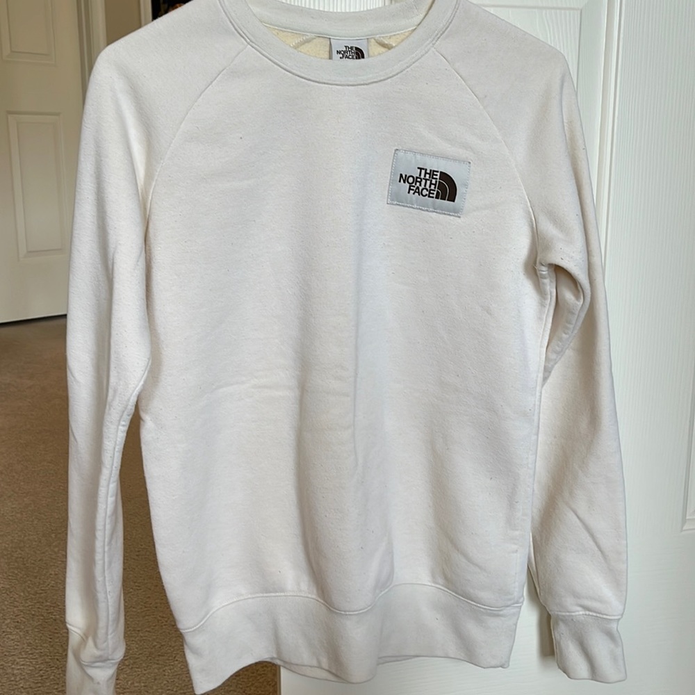 North Face sweatshirt